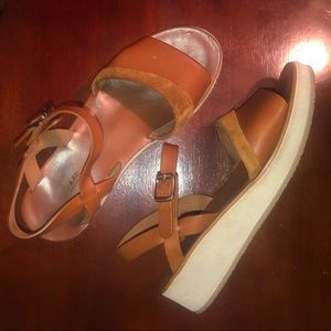 A.P.C leather sandal